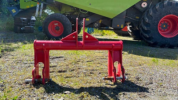Andre Adapter/redskapsramme tre-punkt til Euro-feste