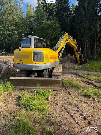 Wacker Neuson ET145 Gravemaskin m/ Rototilt og Graveskuffe – 1700 timer 2 of 5