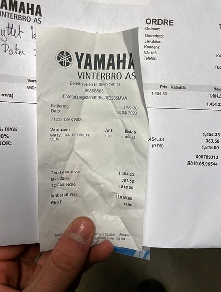 Yamaha WR 125 X 13 of 13
