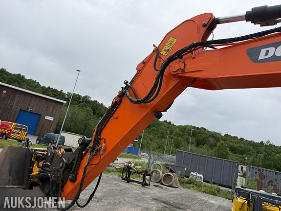 Doosan DX235LCR-5 2018 – korthekk gravemaskin 25 tonn – tilt/rotor, pusseskuffe 19 of 30