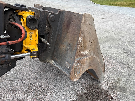 Doosan DX235LCR-5 2018 – korthekk gravemaskin 25 tonn – tilt/rotor, pusseskuffe 23 of 30