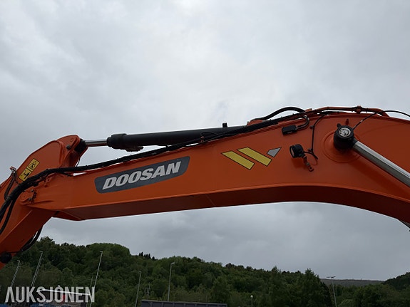 Doosan DX235LCR-5 2018 – korthekk gravemaskin 25 tonn – tilt/rotor, pusseskuffe 18 of 30