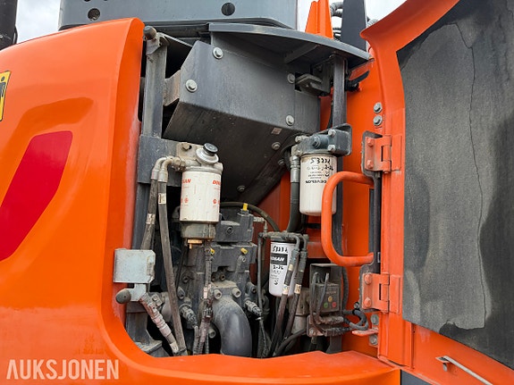 Doosan DX235LCR-5 2018 – korthekk gravemaskin 25 tonn – tilt/rotor, pusseskuffe 28 of 30