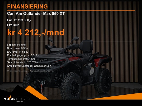 Can-Am Outlander Max XT 850 ABS-Kampanje- 25 of 25
