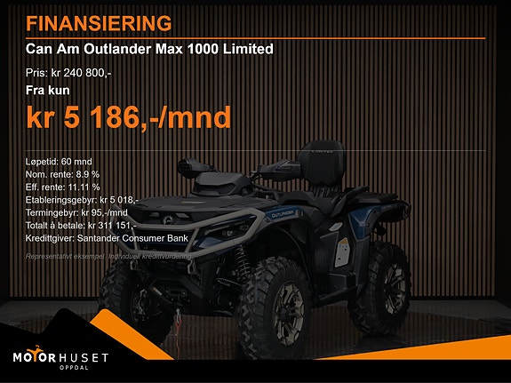 Can-Am Outlander Max LTD 1000-Kampanje- 25 of 25