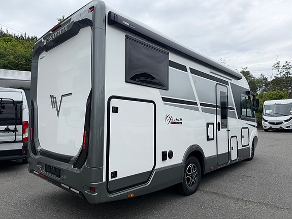 Mobilvetta K- Yacht Tekno Line 64 | 180 ah Lithium | 8-trinns automat | ALDE 3 of 23
