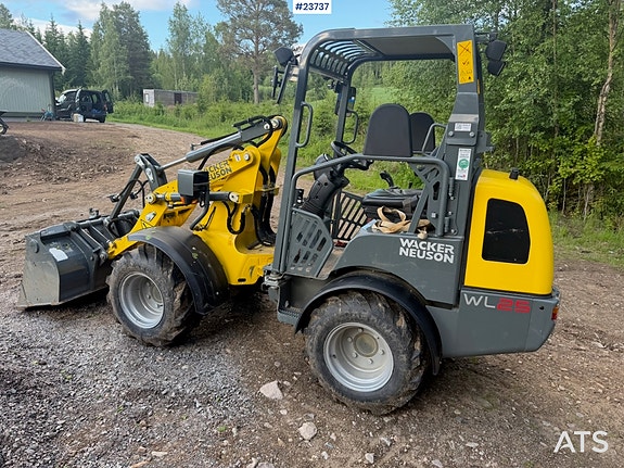 Wacker Neuson WL25 hjullaster m/ skuffe. 5 of 5