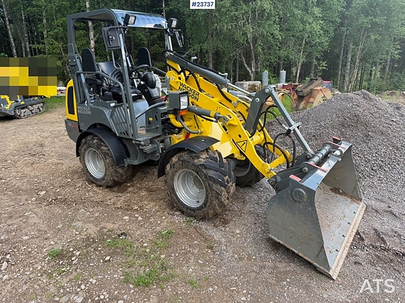 Wacker Neuson WL25 hjullaster m/ skuffe. 2 of 5