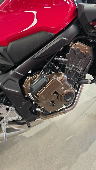 Honda CB650R E-CLUTCH - AGM Edition med varmeholker, Sw-Motech Blaze sidevesker og Daypack tankbag 16 of 20