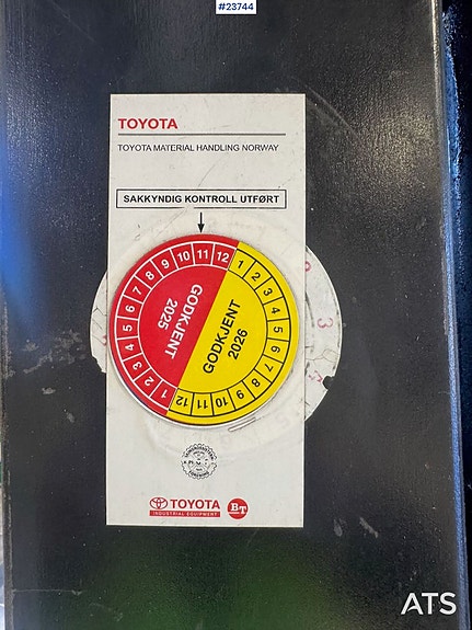 Toyota 8FBE15 Elektrisk Truck 14 of 16