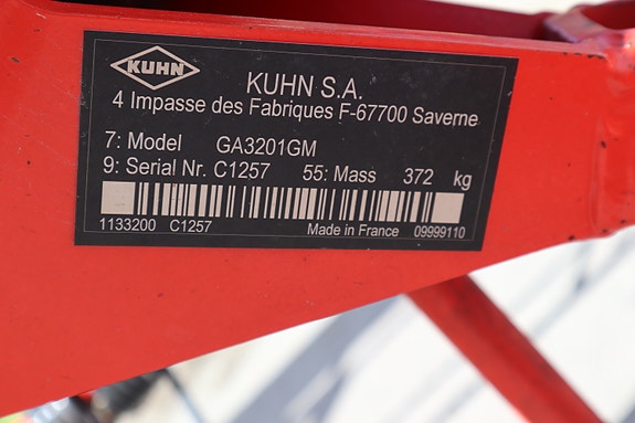 Kuhn GA3201GM, kr 40 000,-
