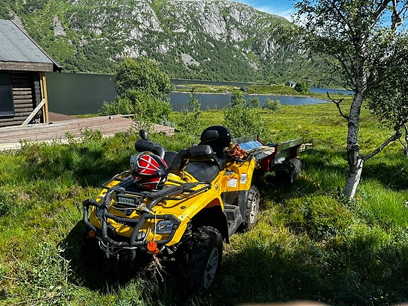 Can-Am Outlander med mye utstyr ,  mva fri !!! oppdatert !!