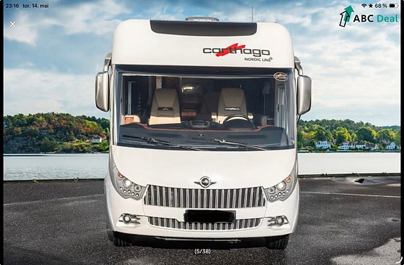 Carthago Chic E-Line I 50 | GARANTI | 177 HK | Hyd.st.ben | Enk. seng(r) + senkeseng | AC bodel V.hjul 2 of 5
