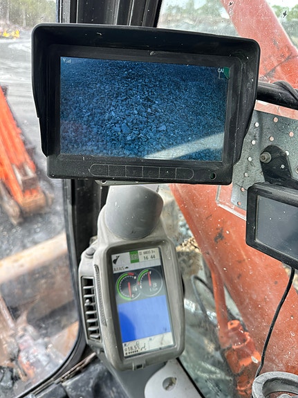 Hitachi ZX225USLC-3B med opplegg for tunnel-/gruvedrift 17 of 30
