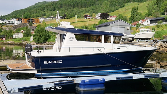 SARGO 36 - OPPGRADERT - VINSJ BAK - NYE DREV - SKIPSREG 4 of 5