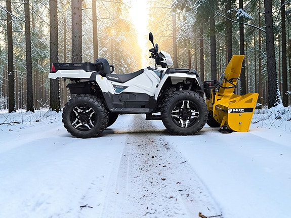 Polaris Sportsman X2 570 m/Rammy Pro snøfres 3 of 15