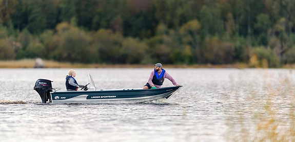 2025 Linder 400 Sportsman konsoll m/Suzuki DF20ATL 2 of 5
