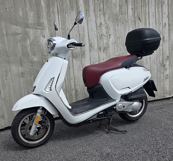 Kymco NEW LIKE50i E4 WHITE 2 of 5