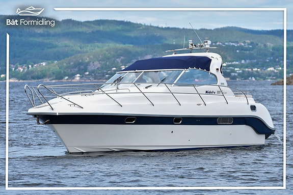 Nidelv 320 Cruiser med 340 hk Yanmar. Strak aksling. Thruster x 2. Kalesje 2025