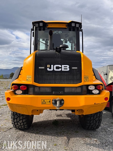 JCB 413S S5 Steg V Gått kun 315 timer - Spakstyring - Sentralsmøring - U-Plog - Klappvingeskuffe - Garan 5 of 5