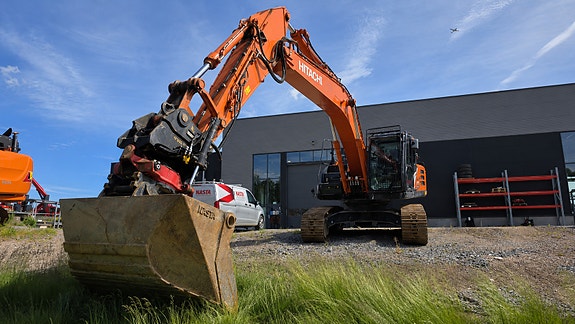 Hitachi ZX 250 - 7, 2021 mod med  GPS og 2 skuffer 5 of 5