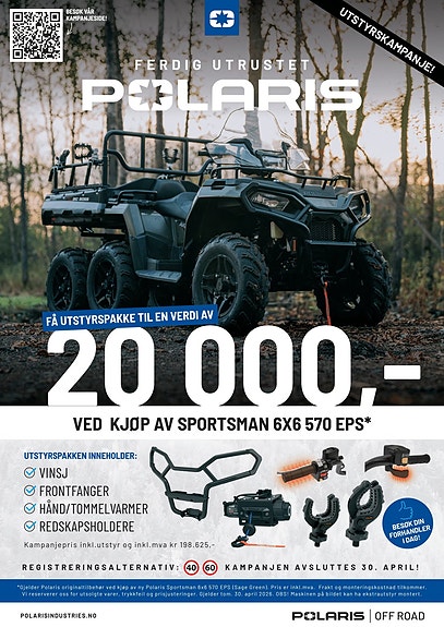 Polaris Sportsmann 570 Utstyrskampanje 2 of 9