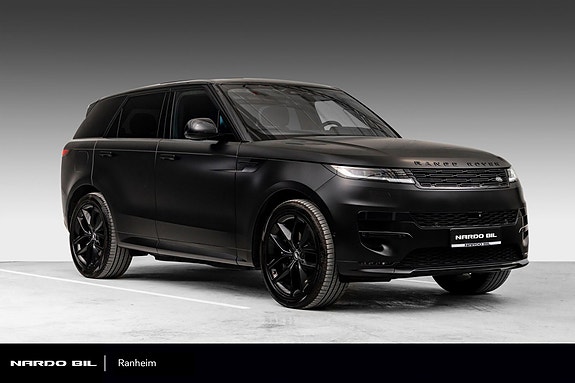 Bruktbil til salgs: Land Rover Range Rover Sport - 2023 - Rød - 510 hk ...