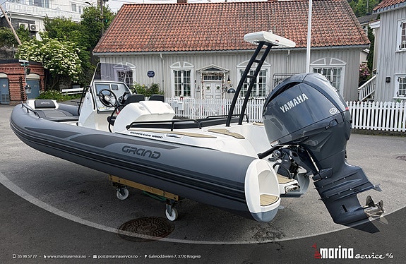 NY Grand G680 m/Yamaha F150 + 12'' Garmin og Comfort