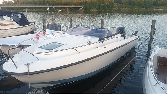 Galia 650 wa, rå dagsturbåt, fiskebåt, daycruiser 2 of 5