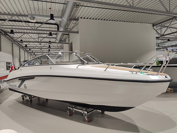 Som ny Finnmaster T6 m/F150 (el. gir/gass), ankervinsj og mye mer! Kun 83 timer! 2 of 5