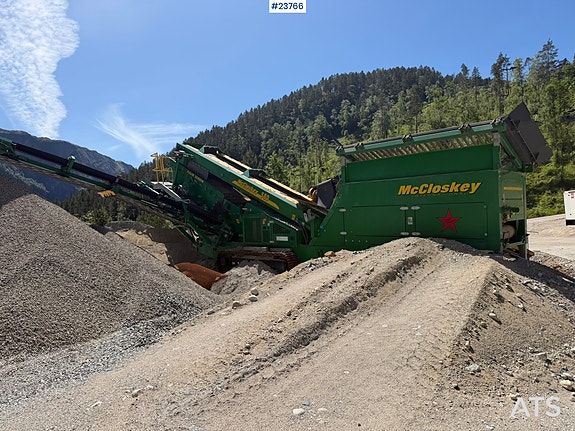 McCloskey S80 soteringsverk m/ Svedala Arbrå kon-knuser og Dieselaggregat 10 of 30