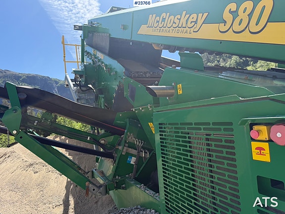 McCloskey S80 soteringsverk m/ Svedala Arbrå kon-knuser og Dieselaggregat 12 of 30