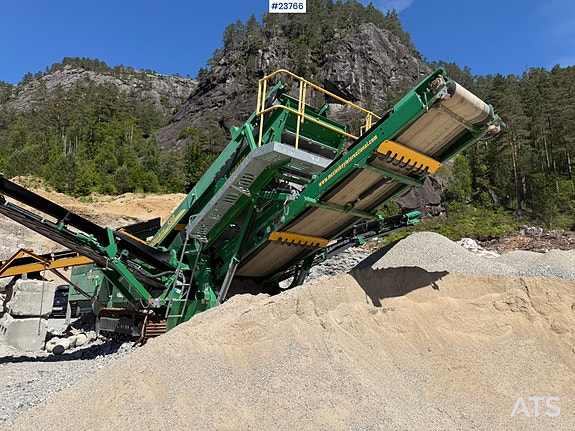 McCloskey S80 soteringsverk m/ Svedala Arbrå kon-knuser og Dieselaggregat 22 of 30