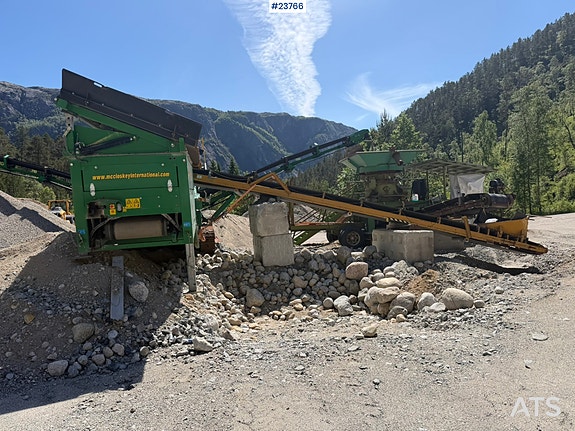 McCloskey S80 soteringsverk m/ Svedala Arbrå kon-knuser og Dieselaggregat 7 of 30