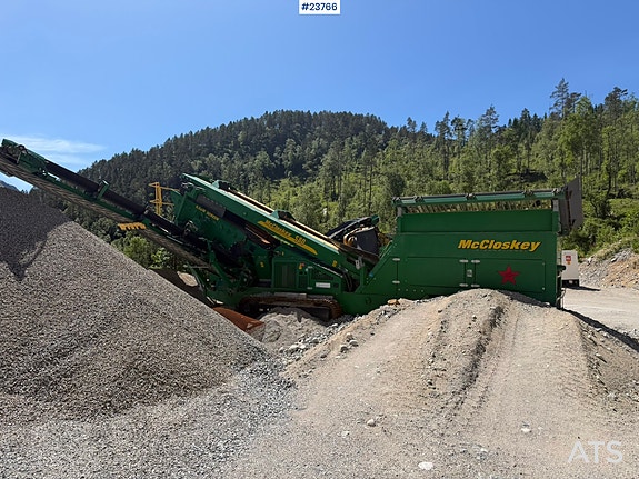 McCloskey S80 soteringsverk m/ Svedala Arbrå kon-knuser og Dieselaggregat 18 of 30