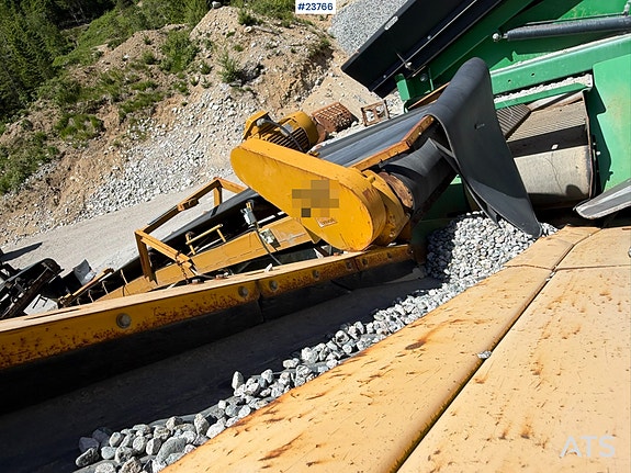 McCloskey S80 soteringsverk m/ Svedala Arbrå kon-knuser og Dieselaggregat 15 of 30