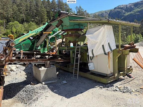 McCloskey S80 soteringsverk m/ Svedala Arbrå kon-knuser og Dieselaggregat 30 of 30
