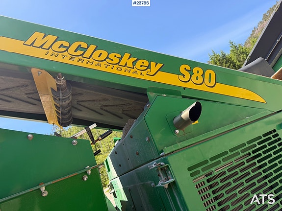 McCloskey S80 soteringsverk m/ Svedala Arbrå kon-knuser og Dieselaggregat 25 of 30