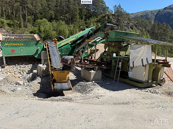 McCloskey S80 soteringsverk m/ Svedala Arbrå kon-knuser og Dieselaggregat 2 of 30