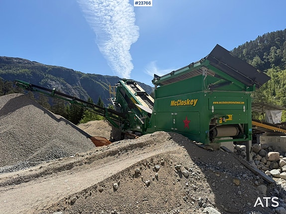 McCloskey S80 soteringsverk m/ Svedala Arbrå kon-knuser og Dieselaggregat 9 of 30
