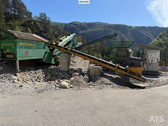 McCloskey S80 soteringsverk m/ Svedala Arbrå kon-knuser og Dieselaggregat 4 of 30