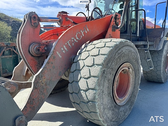 Hitachi ZW310 Hjullaster m/ Skuffe og Pallegafler - 7200 timer! SE VIDEO 21 of 30