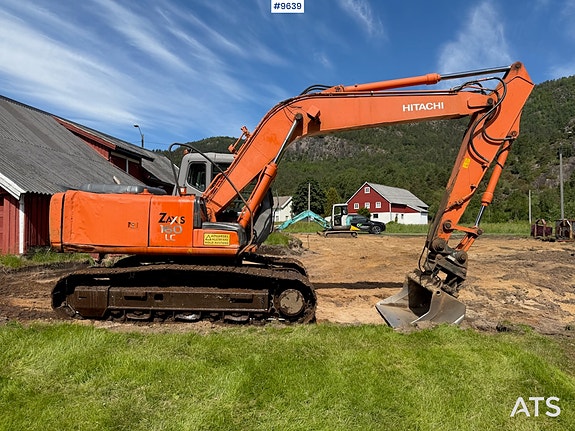 Hitachi ZX160LC Gravemaskin m/ 3 skuffer 4 of 5