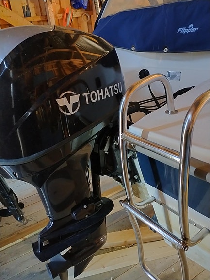 Flipper 515 hard top til salgs. Med ny motor fra 2020. 4 of 5