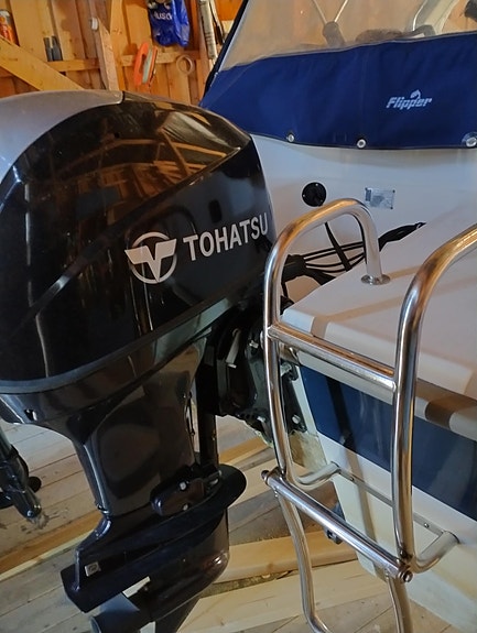 Flipper 515 hard top til salgs. Med ny motor fra 2020. 5 of 5