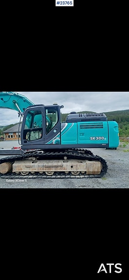 Kobelco SK300LC Gravemaskin m/ rototilt og 2 skuffer – Nytt understell! 2 of 5