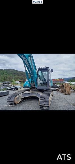 Kobelco SK300LC Gravemaskin m/ rototilt og 2 skuffer – Nytt understell! 4 of 5