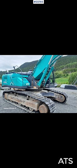 Kobelco SK300LC Gravemaskin m/ rototilt og 2 skuffer – Nytt understell! 3 of 5