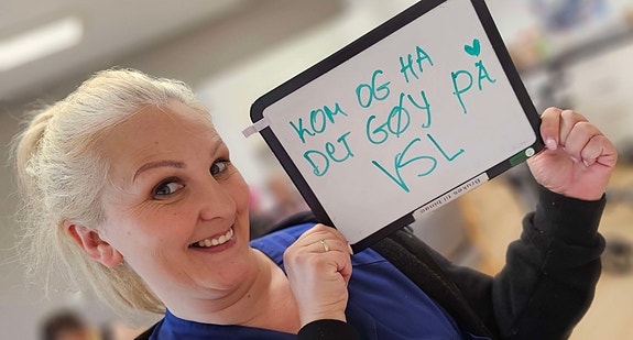 Vi gleder oss til å få deg med på laget