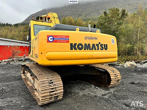 Komatsu PC240LC-6K Beltegraver m/ Graveskuffe 4 of 5
